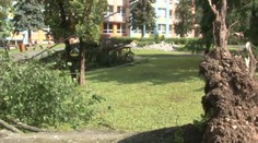 Víchrica, ľadovec aj sneh. Počasie dalo zabrať mnohým okresom