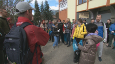 Ukrajinci v Nitre sa spojili a vyčistili mesto od odpadkov