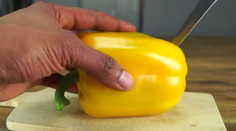 Rýchlo a jednoducho: Najrýchlejší spôsob, ako očistíte papriku