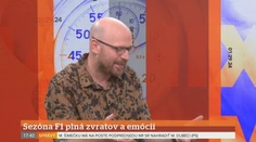 VIDEO: Strhujúca sezóna F1 či trápenie Hamiltona. Števo Eisele hovoril aj o novom filme, v ktorom účinkuje