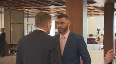 Padali slová ako chrapúň či tupec. V parlamente sa do seba pustili Matovič s Mažgútom