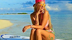 Sexy manželka. Zuzana Strausz Plačková žiari na svadobnej ceste