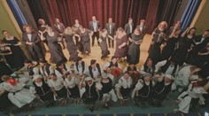 Američanov najskôr nebolo dobre počuť. Takto znie tradičná slovenská ľudovka v podaní chorálu z USA