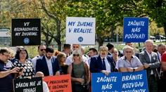 Zástupcovia samospráv opäť protestovali: Niektoré obce hlásia existenčné problémy