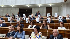 Kiskov prejav prerušil protest kotlebovcov, Danko ich vykázal