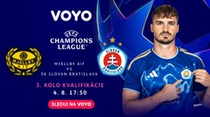 VIDEO: Boj Slovana o Ligu majstrov pokračuje. Sledujte prvý zápas 3. predkola na Voyo
