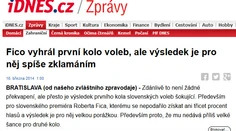 Toto napísali o našich voľbách v Česku