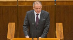 Kiska vystúpil v parlamente, ale Fico chýbal
