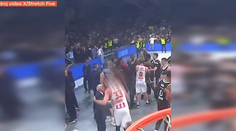 VIDEO: Po zápase sa strhla šarvátka medzi trénermi. Do konfliktu sa zapojil aj fanúšik