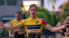 Triatlonistovi Vargovi nový formát pretekov sedí, hneď na úvod prvenstvo a druhé miesto