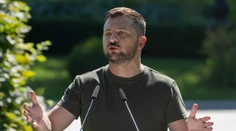 Sme jediní, kto má odvahu poraziť Rusko, povedal prezident Zelenskyj počas nového štátneho sviatku