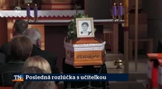 Posledná rozlúčka s učiteľkou