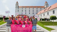 AVON Pochod: Tisícky ľudí prišli podporiť boj za zdravé prsia