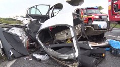 Auto na Spiši skončilo na šrot, vodička akoby zázrakom prežila