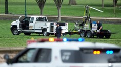 Poštár (61) spôsobil riadny rozruch. Pristál na trávniku pred Kapitolom