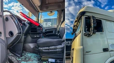 Vodiča kamióna pri Košiciach oslepilo slnko. Po manévri so slnečnou clonou sa zrazil s autobusom