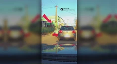 VIDEO: Nezvyčajný kaskadérsky kúsok vodiča v Banskej Bystrici. Spolujazdkyňu nechal na pospas osudu