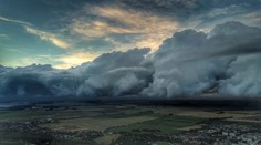 Tomáš zachytil búrku z vtáčej perspektívy dronom. Pozrite si unikátne zábery