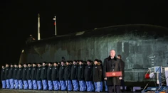 FOTO+VIDEO: Putin spustil na vodu novú pýchu ruského námorníctva. Jadrová ponorka je vybavená obávanými raketami