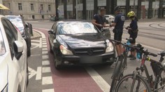 V Bratislave zakročili proti nezodpovedným vodičom. Pokutu dostanú aj za krátke zastavenie v cyklopruhu