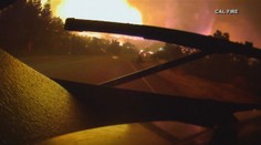 Obrovské ohnivé tornádo vytrhávalo stromy a spálilo všetko, čo mu prišlo do cesty