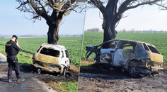 Smrteľná nehoda pri Trnave. Vodič narazil do stromu, v aute uhorel