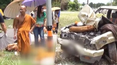 VIDEO: 11-ročný chlapec zobral rodičom auto. Pri  zbesilej jazde narazil do skupiny mníchov, deväť z nich zomrelo