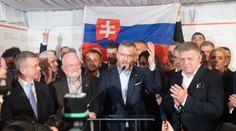 OBRAZOM: Kým v Pellegriniho centrále hostia pribúdali a nálada stúpala, v Korčokovej to bolo presne naopak