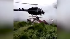 VIDEO: Muža rozsekali vrtule helikoptéry, ktorej asistoval pri záchrane