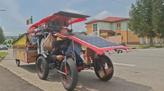 Prišiel o prácu, a tak sa rozhodol cestovať. Paulo sa vybral z Talianska do Singapuru na špeciálnom bicykli