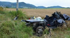 Na ceste pri Trenčíne vyhasol mladý život, spolujazdec utrpel veľmi vážne zranenia