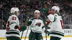 Dvojica Slovákov sa tešila z výhier, no ani jeden nebodoval. Kaprizov sa posunul na čelo produktivity