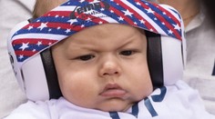 Najrozkošnejší fanúšik olympiády. Viete, kto je jeho otec?