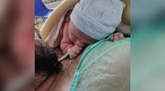 FOTO: Rekordér roka? V slovenskej pôrodnici sa narodil poriadny valibuk, mamička to predtým predpovedala