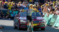 V tieni Mont Blancu Poels zničil Van Aerta. Vingegaard dnes udržal Pogačara pod kontrolou