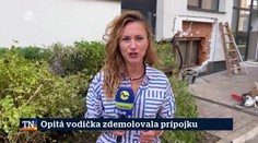 Opitá vodička zdemolovala prípojku