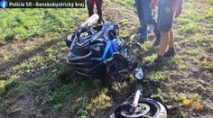 Pri nehode motorky medzi Sliačom a Kováčovou zahynul žiak autoškoly