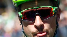 Peter Sagan opäť na pódiu. Po náročnom špurte skončil tretí