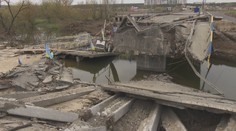 Štáb sa po mesiaci vrátil k legendárnemu mostu v Irpine. Jeden zo symbolov vojny na Ukrajine už nikdy neopravia