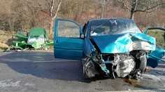 Novoročná nehoda pri Šarišských Michaľanoch: Vodička (33) má mnohopočetné poranenia