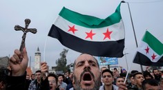 Napätie v hlavnom meste Sýrie. Do ulíc vyšli demonštrovať kresťania, dôvodom bol podpálený vianočný stromček