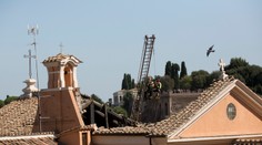 V historickom centre Ríma sa zrútila strecha kostola