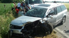 Tragická nehoda za Jedľovými Kostoľanmi. Zomrel muž (†45)