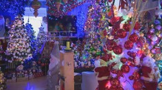 Takúto vianočnú výzdobu ste ešte nevideli. Manželom sa vášeň k ozdobeným stromčekom vymkla z rúk