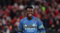 VIDEO: Vinícius v Lige majstrov rozhodol prekrásnym gólom. Real odchádza z Lisabonu s triumfom