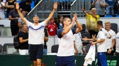 Davis cup: Norbert Gombos vybojoval rozhodujúci tretí bod, budeme hrať kvalifikáciu