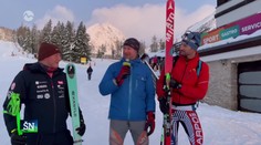 Súboj titánov na horách: Pozrite si preteky kráľa skialpinistov s rýchlostným rekordérom na lyžiach