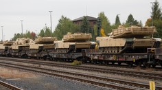 Zelenskyj oznámil, že prvá várka amerických tankov Abrams už je na Ukrajine