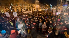 V Bratislave sa protestovalo za odvolanie Fica