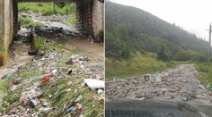 VIDEO: Odpad zo skládky berie dažďová voda priamo do Hornádu. Ohrozený je aj Ružín